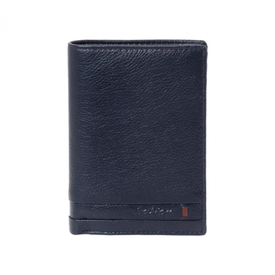 Lavor Δερμάτινο Ανδρικό Πορτοφόλι Μπλε 1-3821